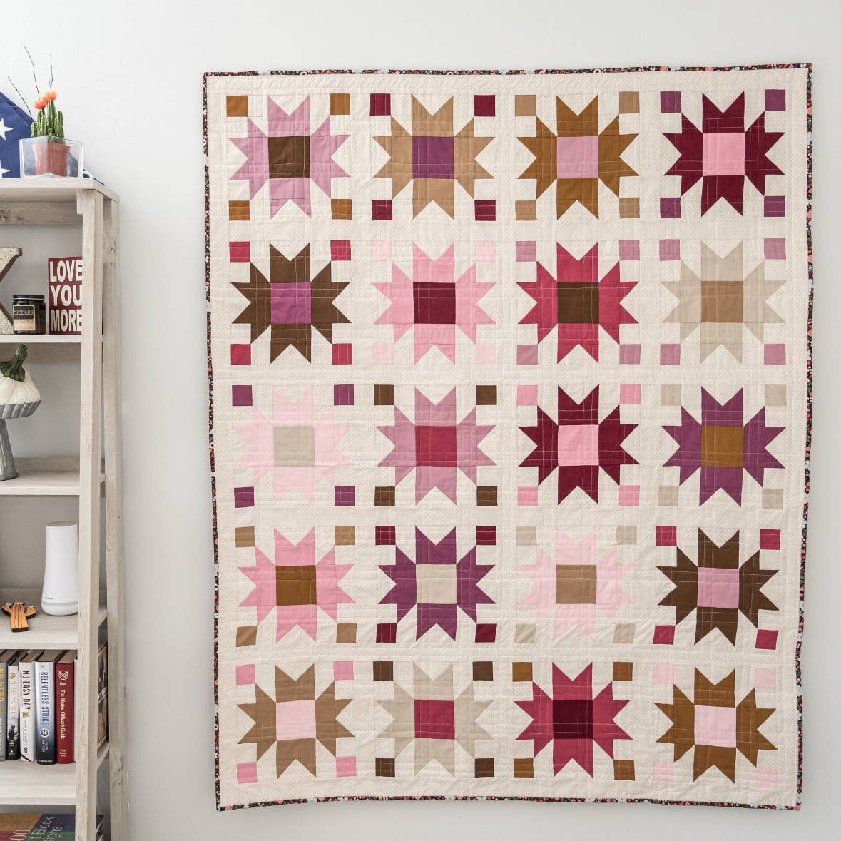Bee Balm Quilt Pattern by QuiltCakes