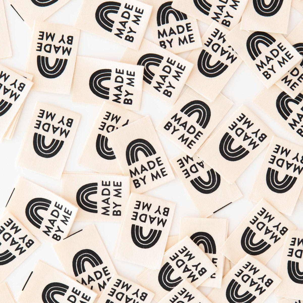 Made by Me Organic Cotton Labels - Sarah Hearts