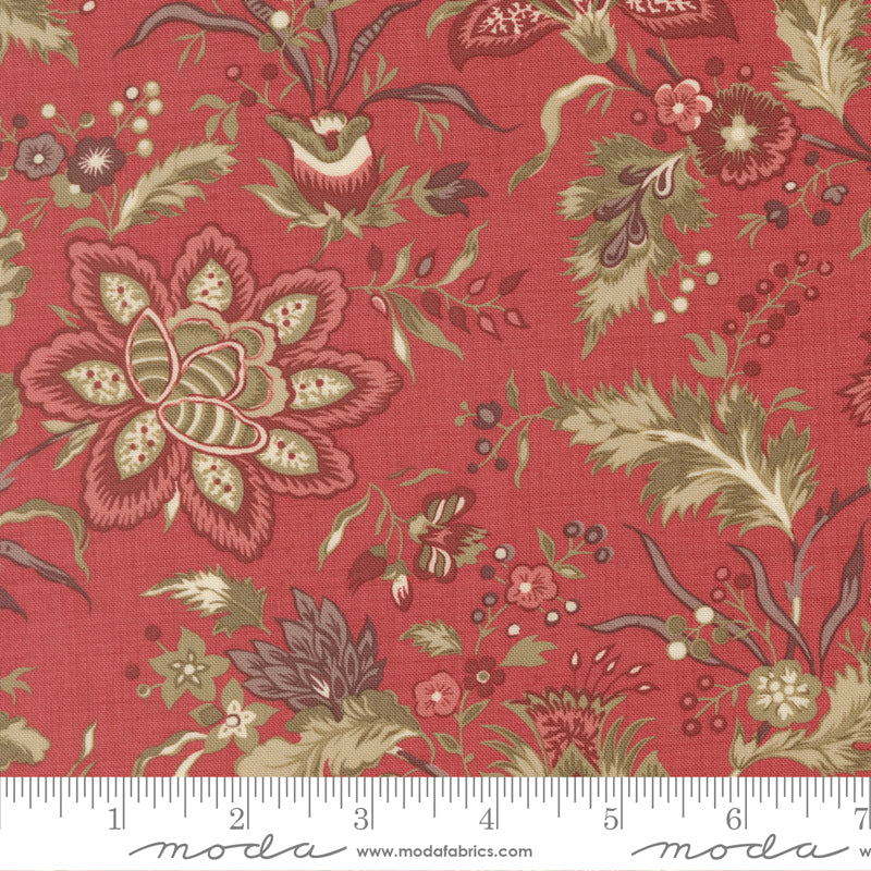 Fleur De Paris - Pivoine Florals in Garance - French General