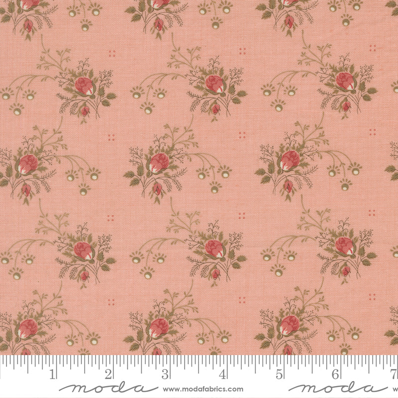Fleur De Paris - Primvere Florals Rosebud in Pale Pink - French General