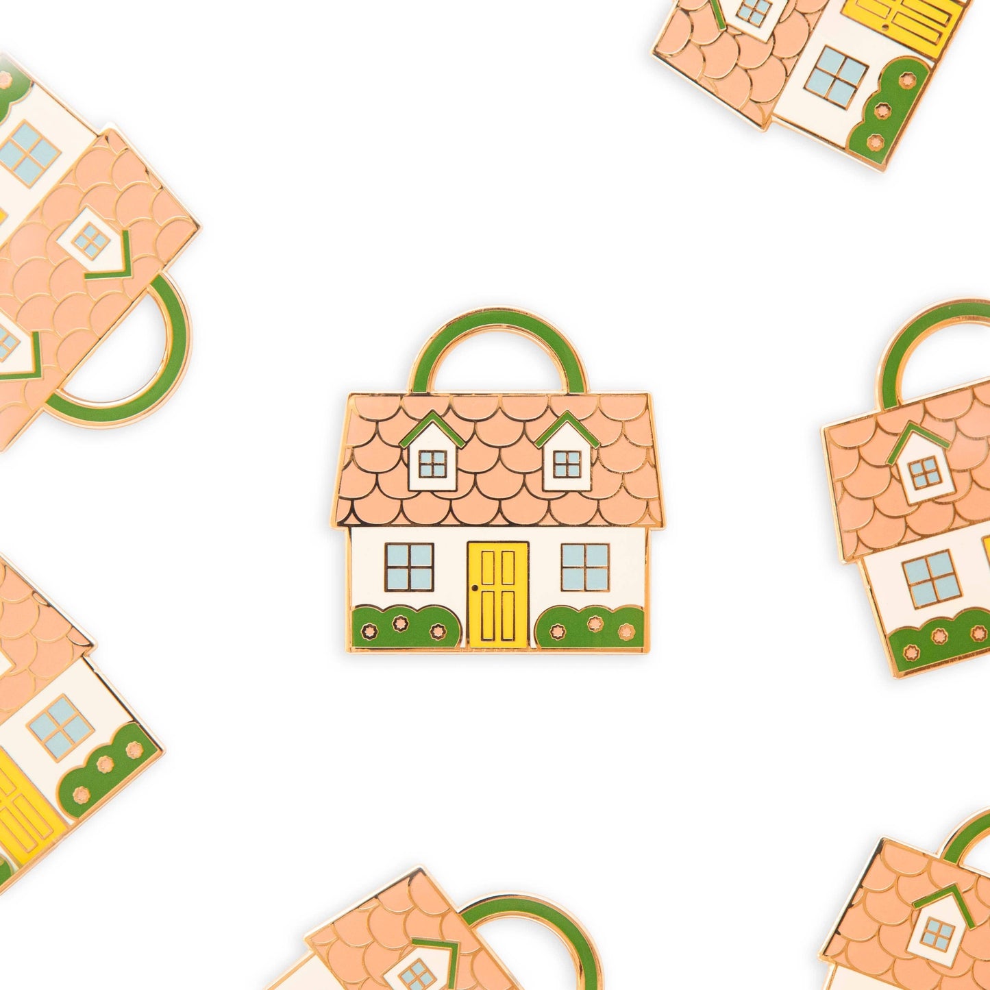 Needlepoint House Magnetic Needle Minder - Sarah Hearts