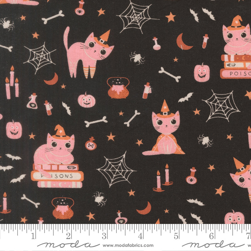 Purrs and Boos - Witch Cats in Black - Elena Amo