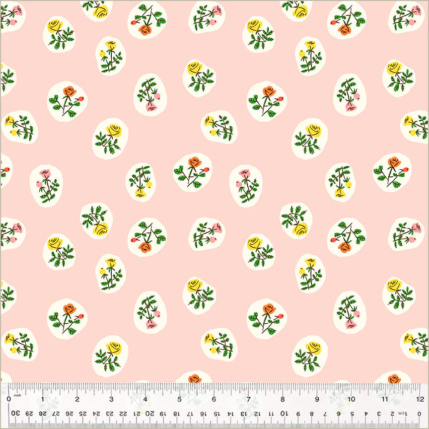 Studio Edit - Bouquet in Blush - Heather Ross