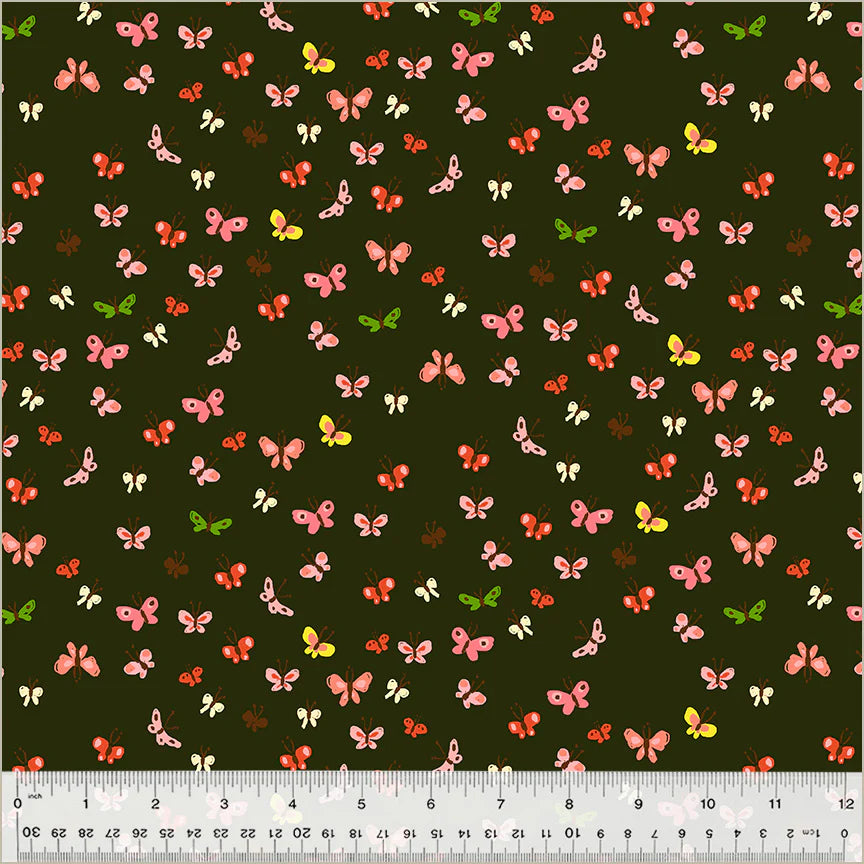 Studio Edit - Butterflies in Mud - Heather Ross