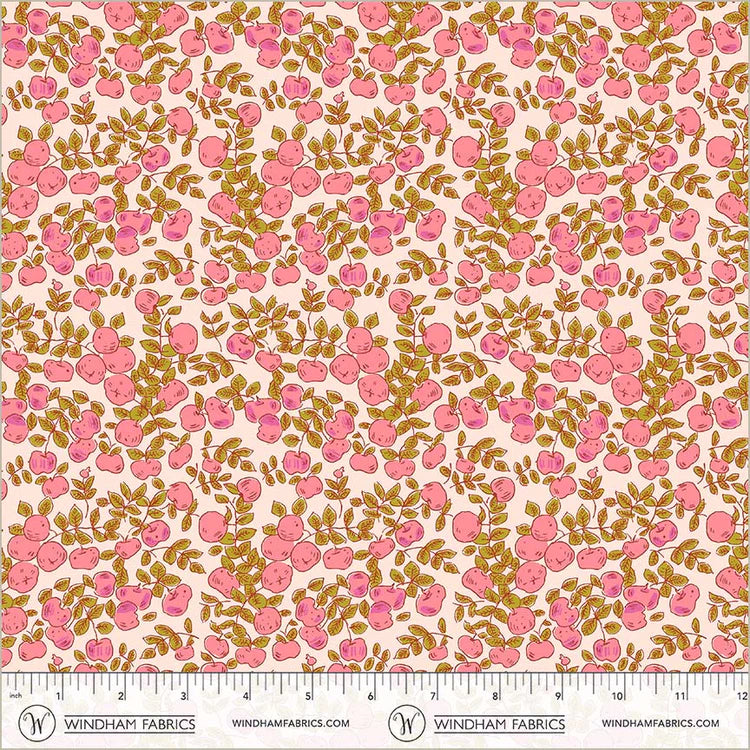 Heather Ross Favorites - Apples in Blush - Heather Ross