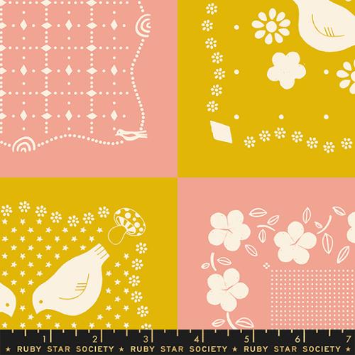 Sugar Maple Panel Goldenrod (RS4088 18) by Alexia Abegg of Ruby Star Society with Moda Fabrics