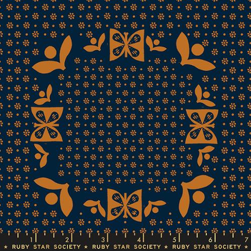Sugar Maple Navy (RS4090 16) by Alexia Abegg of Ruby Star Society with Moda Fabrics