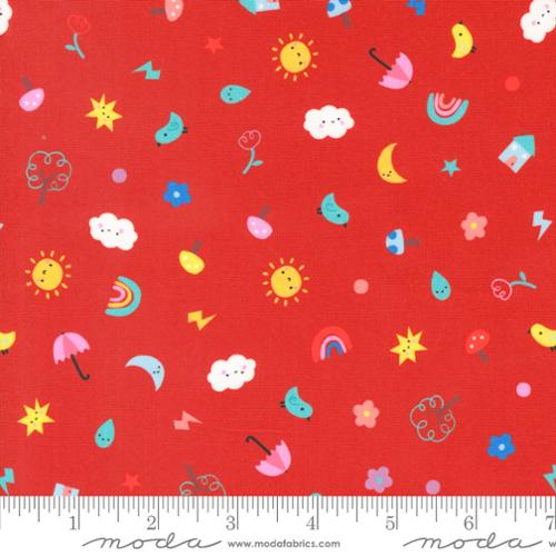 Whatever The Weather Rose (25143 20) by Paper + Cloth with Moda Fabrics