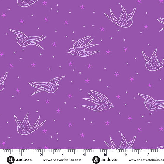 Perfect Day - Swallows in Purple - Libs Elliot