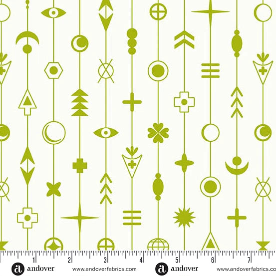 Sun Print Whisper - Gaze Moss - Alison Glass