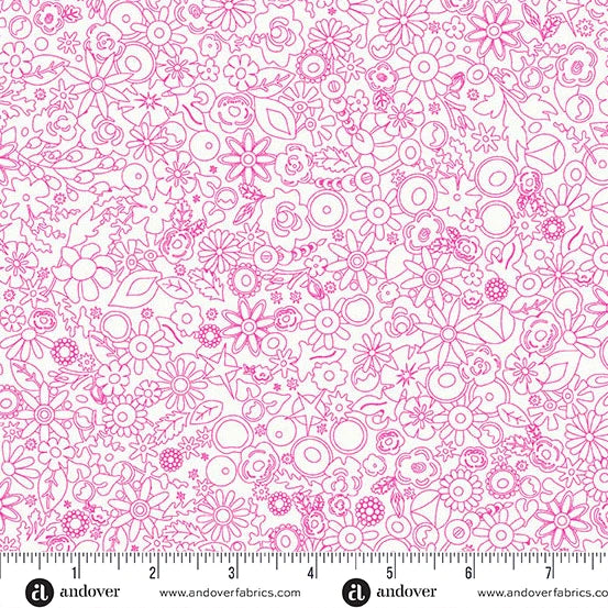 Sun Print Whisper - Woodland Cosmos - Alison Glass