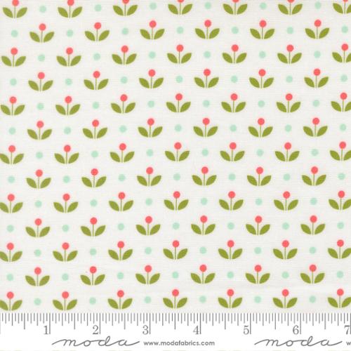 Bloomsberry - Mayfair Ditsy in White - Camille Roskelley