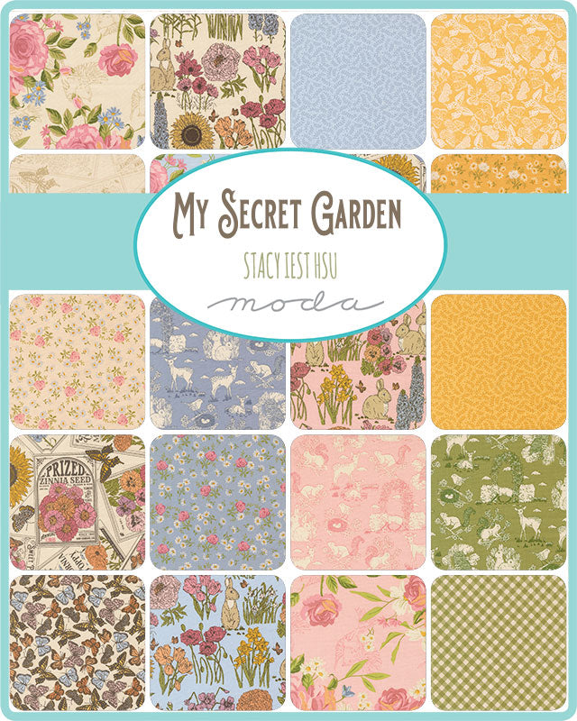 My Secret Garden - Fat Quarter Bundle - Stacy Iest Tsu