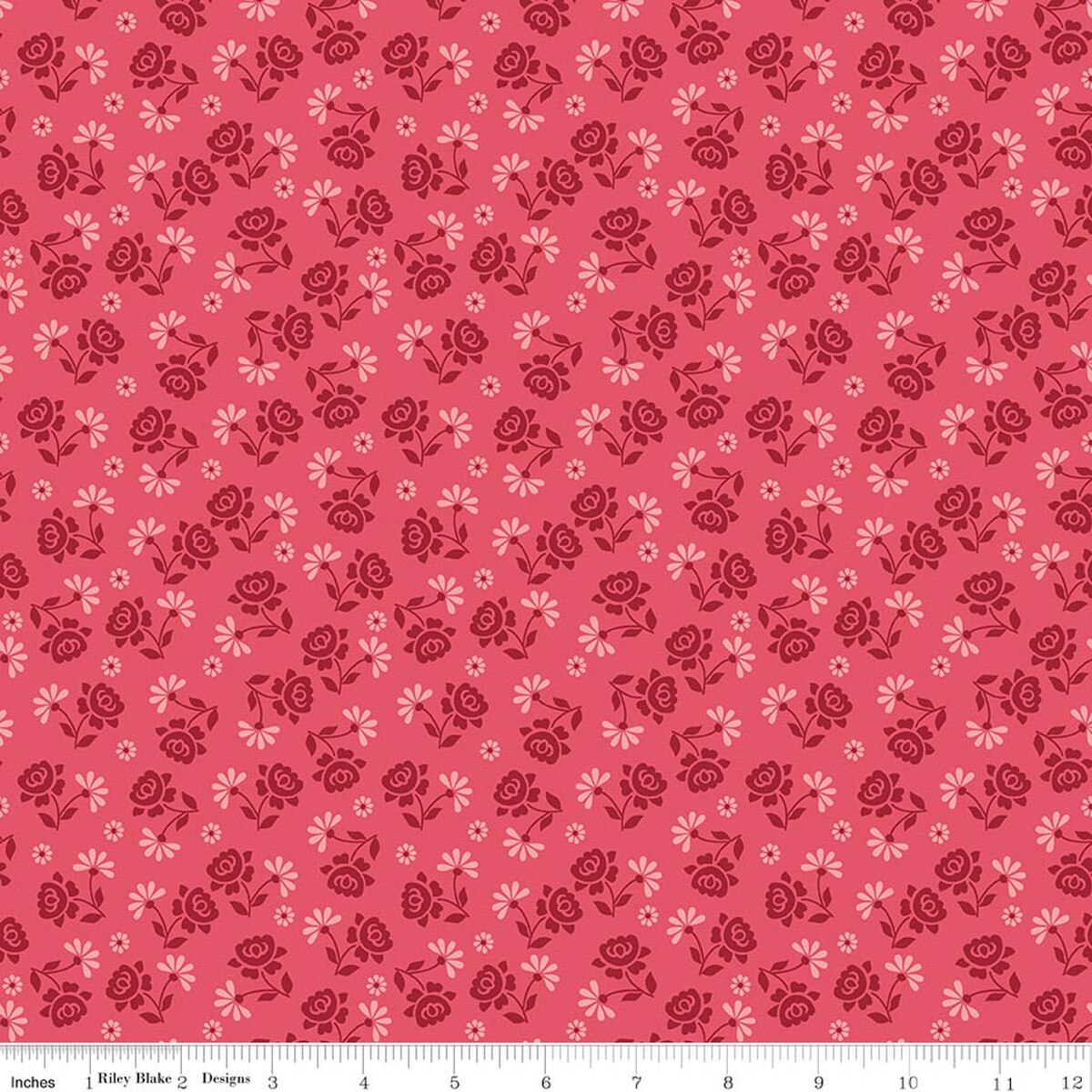 Berry & Sage - Roses in Tea Rose - Lori Holt
