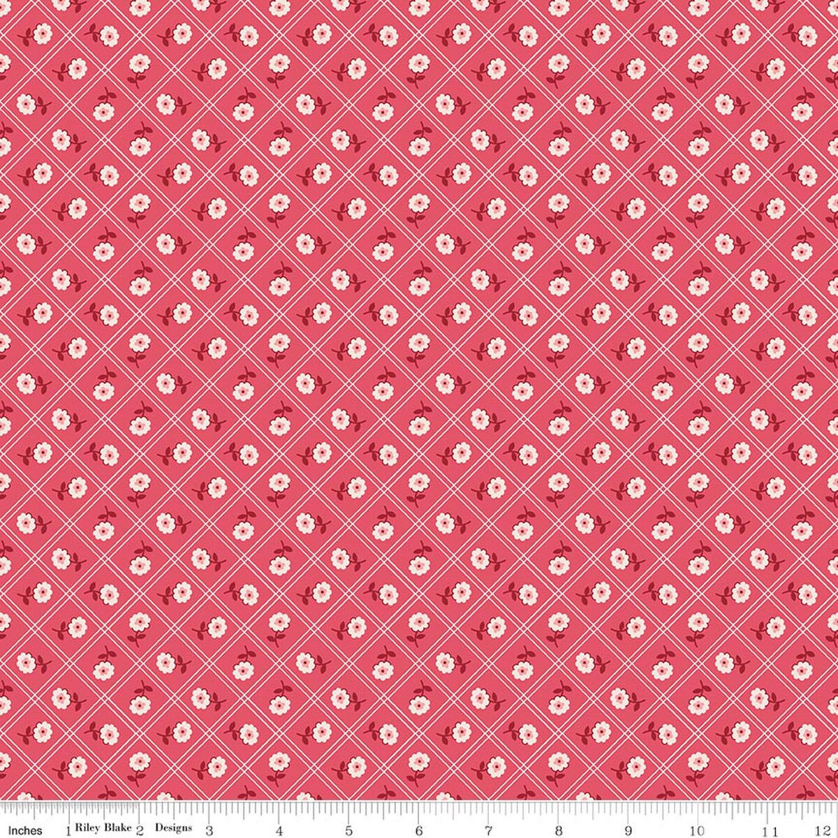Berry & Sage - Calico in Tea Rose - Lori Holt