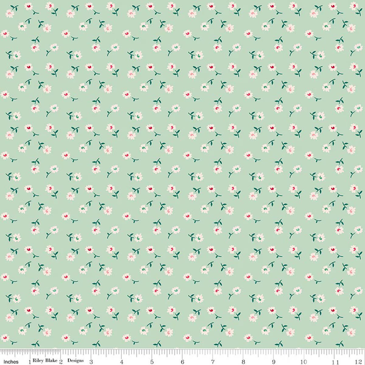 Berry & Sage - Daisy in Sage - Lori Holt