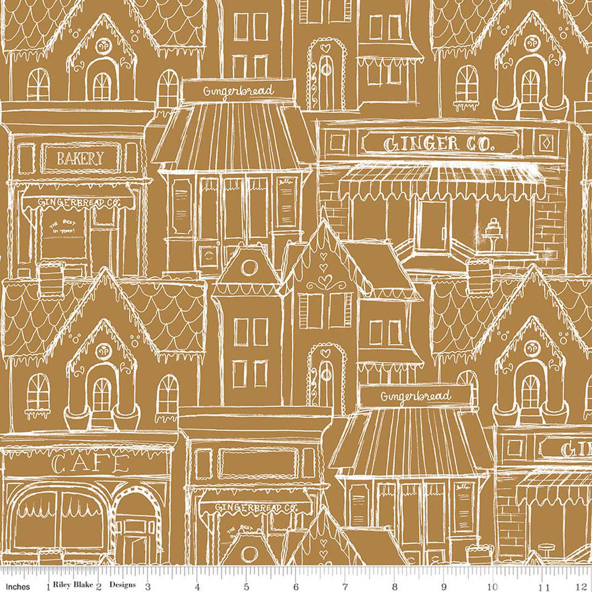 Gingerbread - Village in Gingersnap - J. Wecker Frisch