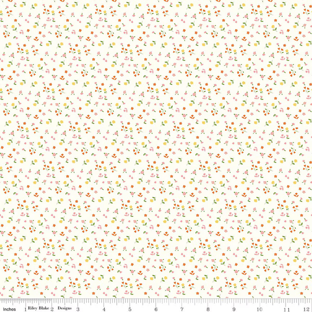Cotton Nook - Flowers in Vintage White - Minki Kim