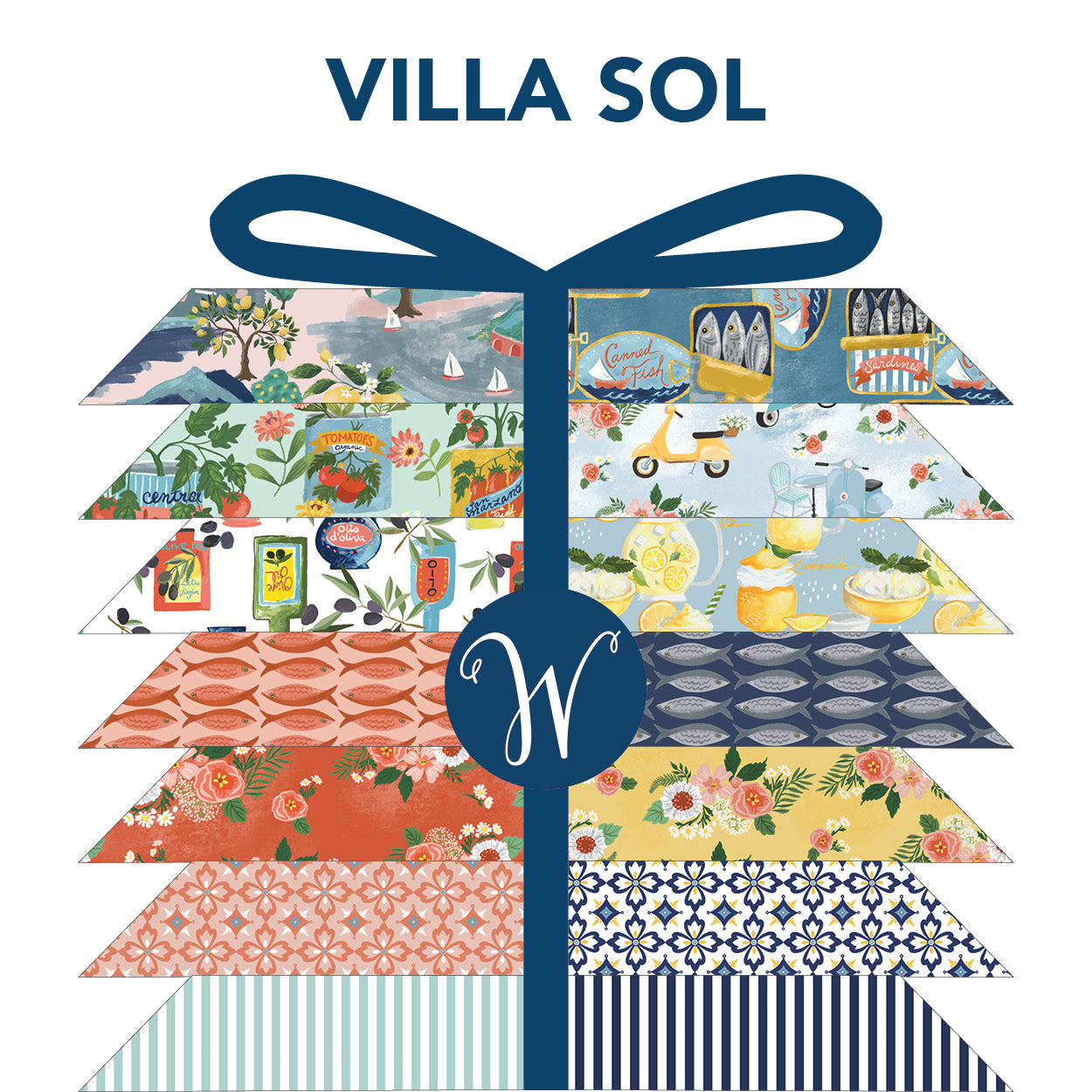 Villa Sol - 20 Fat Quarter Bundle - Monaluna