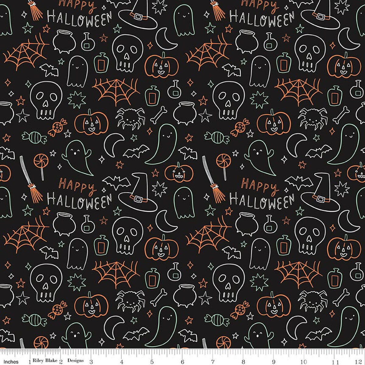 Frank & Friends - Halloween Icons Black Glow in the Dark - My Minds Eye