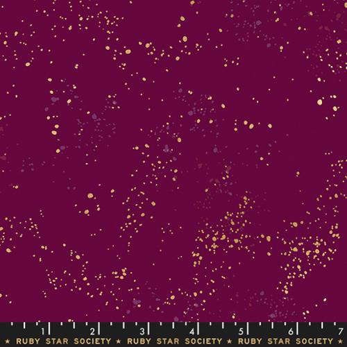 Speckled Metallic Purple Velvet (RS5027 73) by Rashida Coleman-Hale of Ruby Star Society with Moda Fabrics