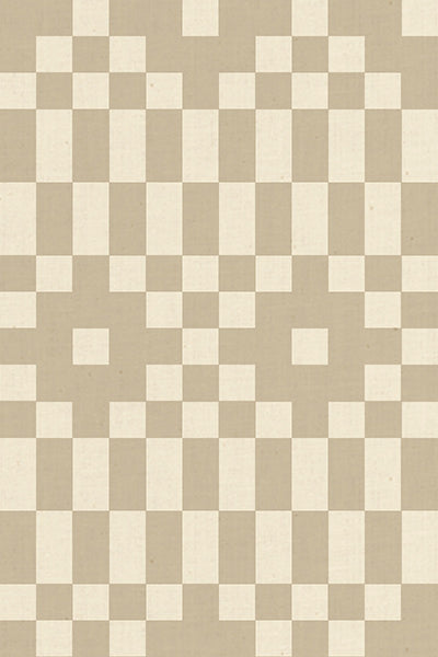 Lofi Linens - Bitmapped in Natural - Rashida Coleman Hale