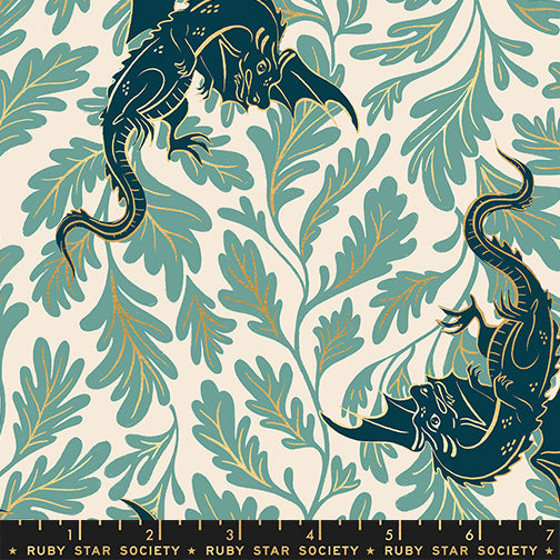 Fireglow - Dragon Lair in Watercress - Sarah Watts