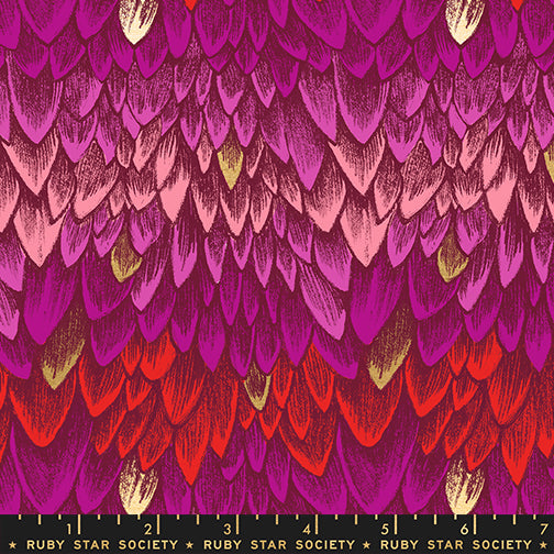 Fireglow - Scales in Rose Metallic - Sarah Watts
