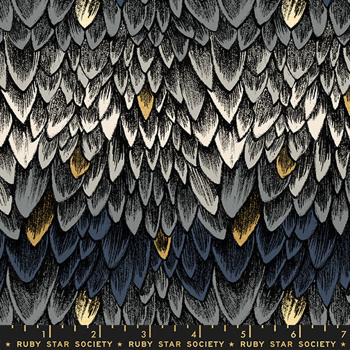 Fireglow - Scales in Smoke Metallic - Sarah Watts