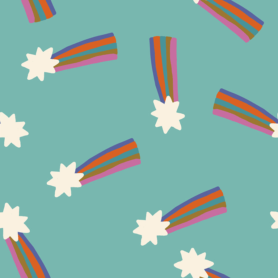 Mystic Fable - Shooting Star in Cottage Blue - Alexia Marcelle Abegg of Ruby Star Society