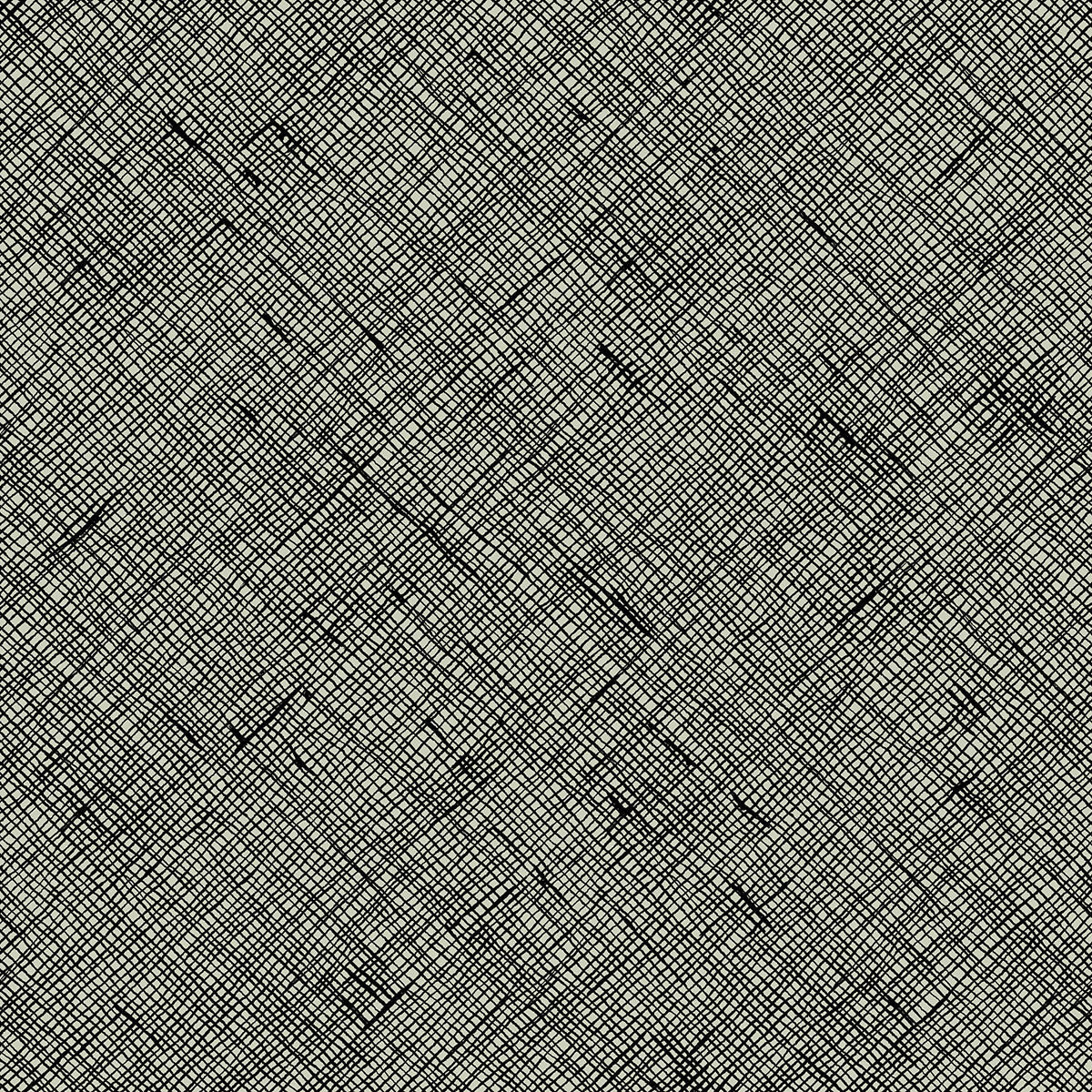 Memento Canvas - Crosshatch in Black - Carolyn Friedlander