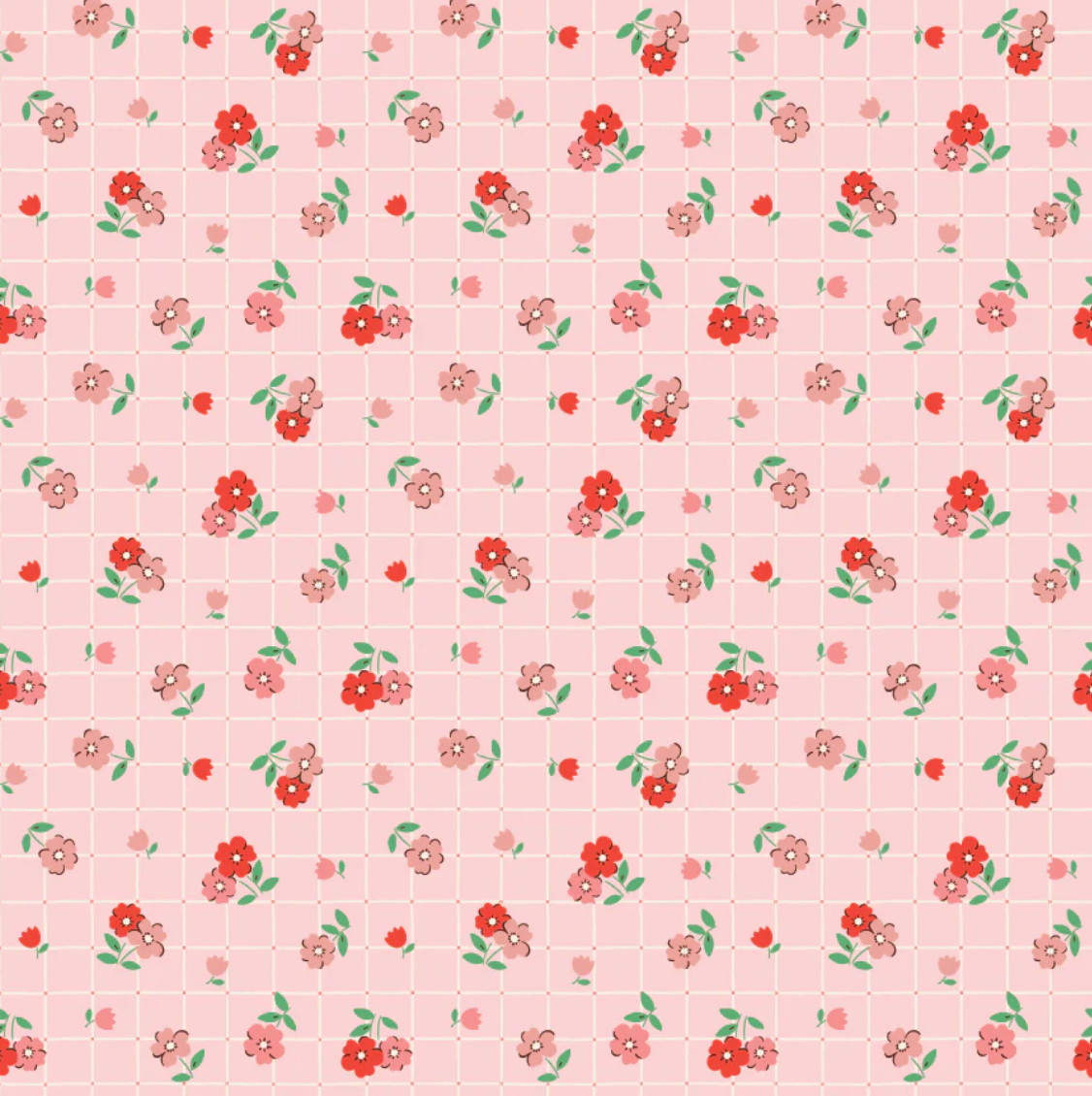 Tea Towel Pink, Farmhouse Fancy by Poppie Cotton