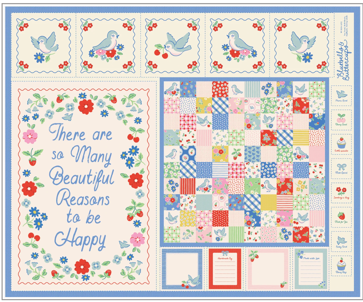Bluebells and Buttercups - Project Panel - Elea Lutz