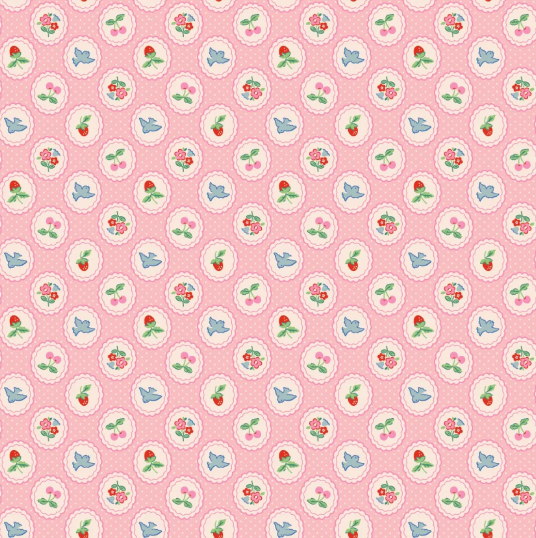 Bluebells and Buttercups - Chirp & Charm in Pink - Elea Lutz