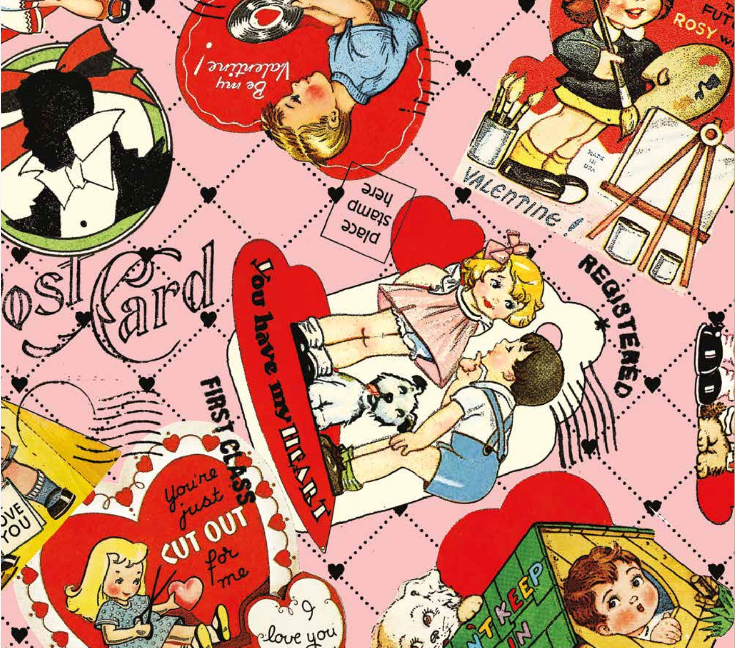 Take Heart - Pink Valentine Toss - J. Wecker Frisch