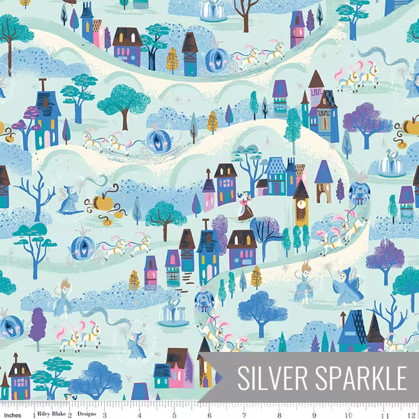 Wishes - Moonlight in Bleached Denim Sparkle - Jill Howarth