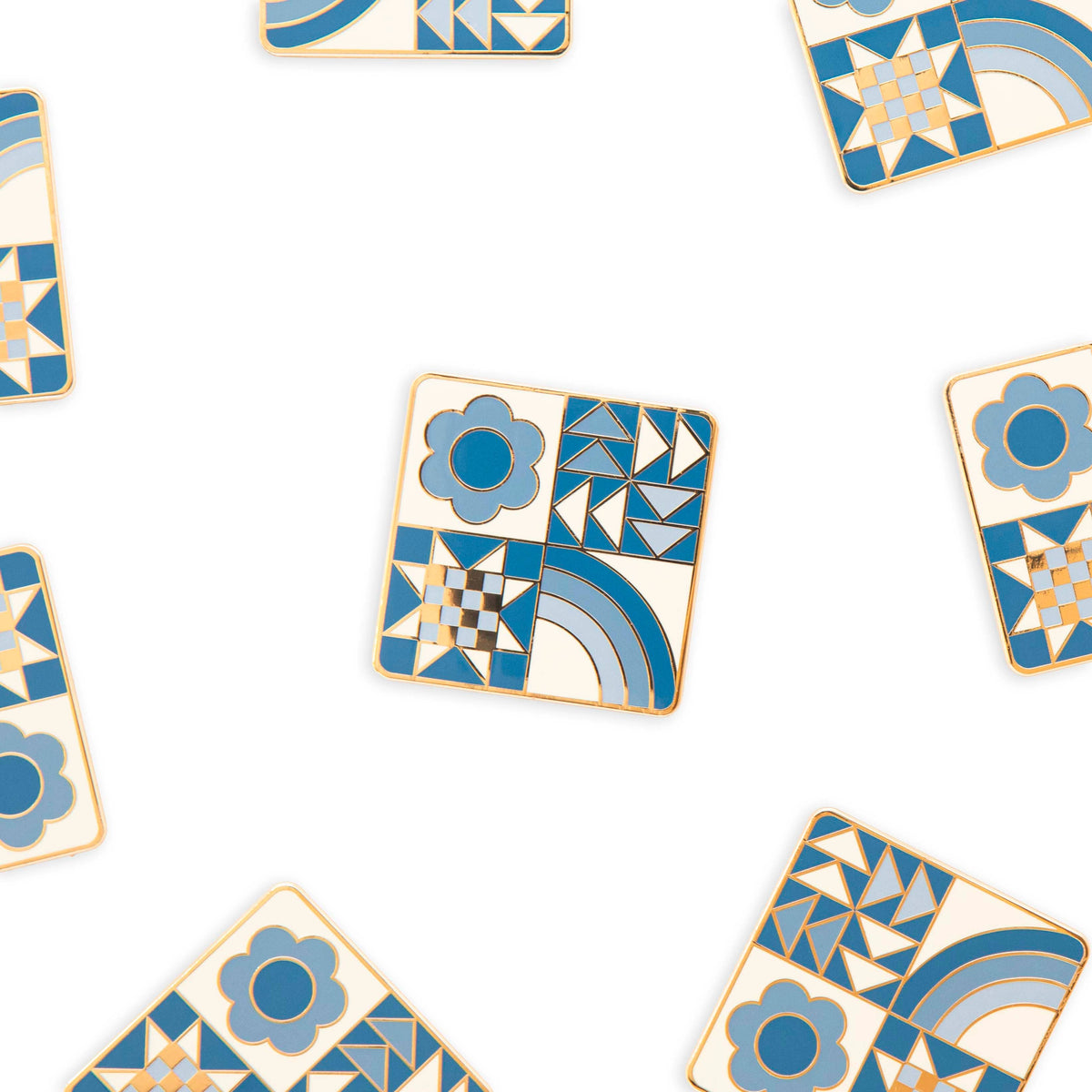 Quilt Block Magnetic Needle Minder - Sarah Hearts