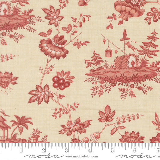 Fleur De Paris - Jardinage Florals Scenic in Pearl Garance- French General