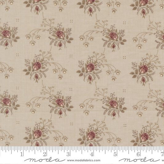 Fleur De Paris - Primvere Florals Rosebud in Smoke - French General