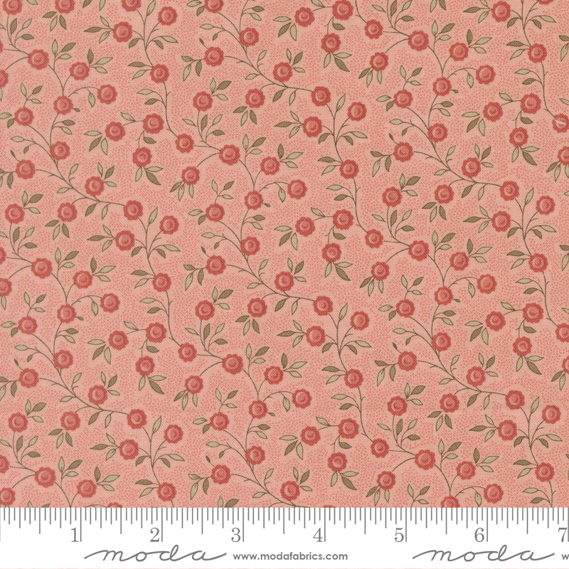 Fleur De Paris - Topiare Florals Vines in Pale Rose - French General