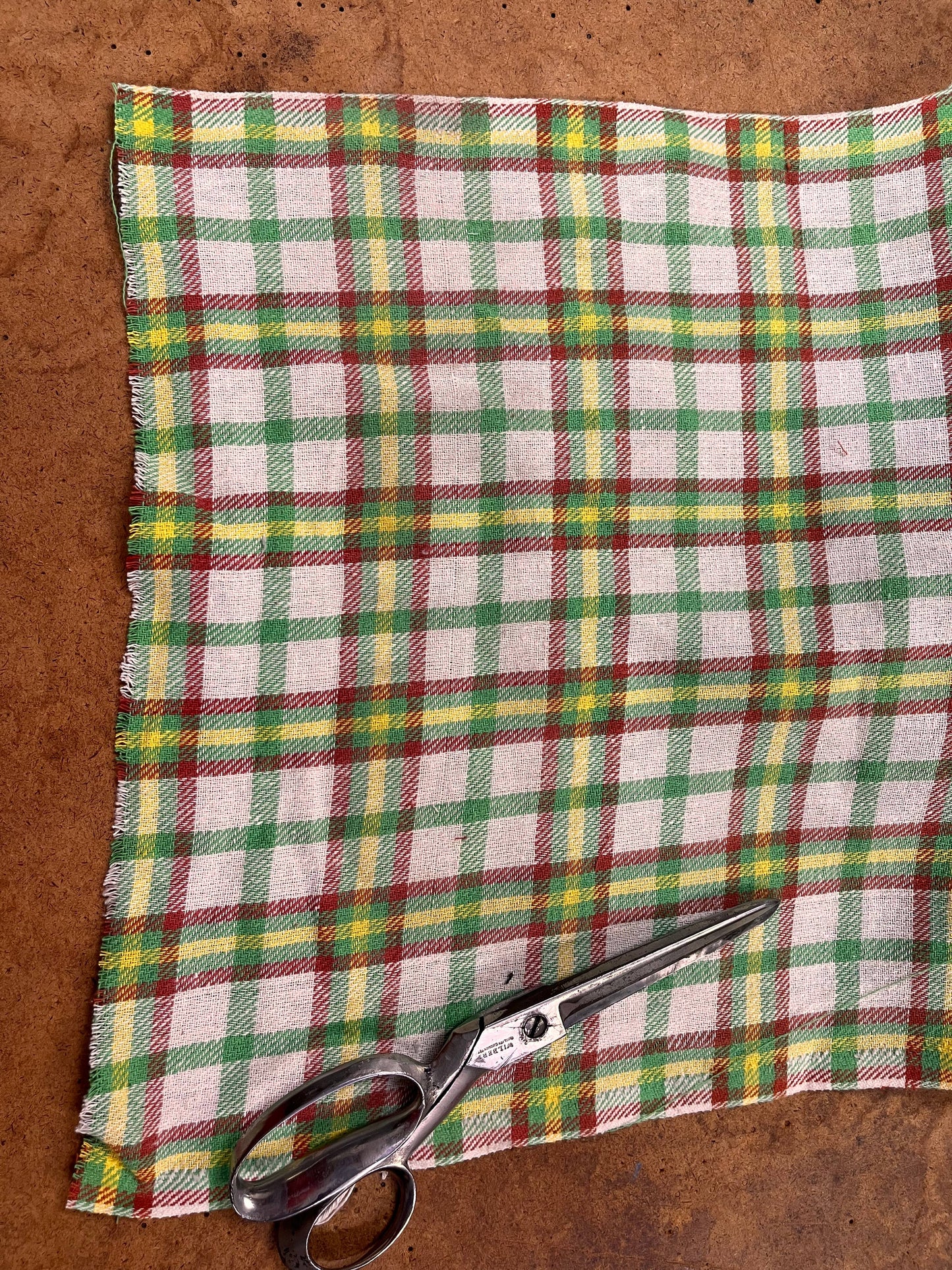 Garvanza Lightweight Dishcloth: Yellow / Check