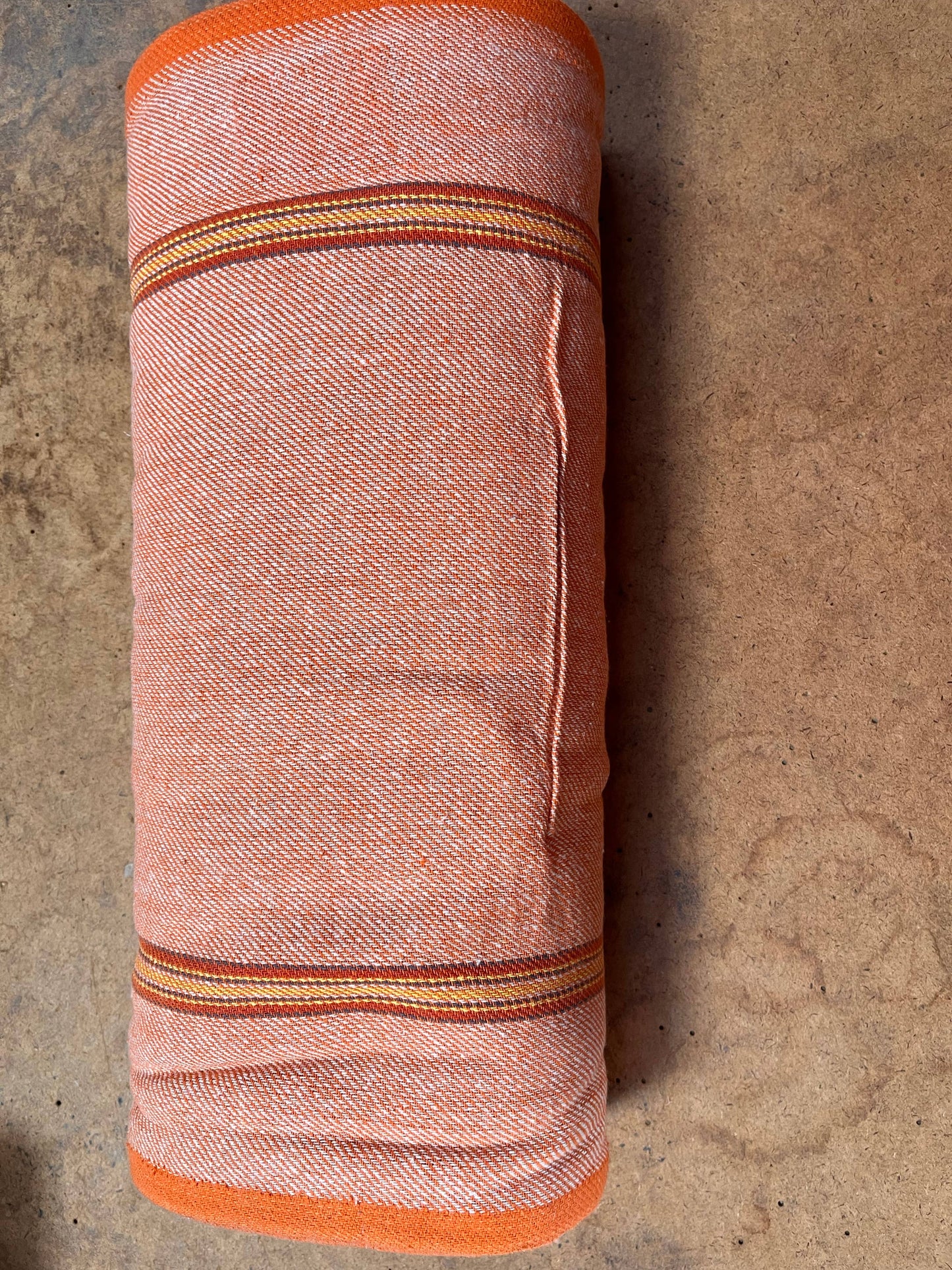Garvanza Lightweight Dishcloth: Orange / Check
