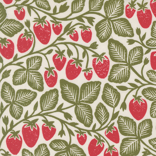 Garden Series - Strawberry in  Cream - Katherine Watson