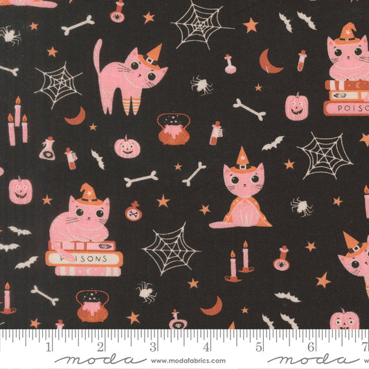 Purrs and Boos - Witch Cats in Black - Elena Amo