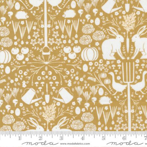 Midnight In Garden Gold (43122 12) by Sweetfire Road with Moda Fabrics