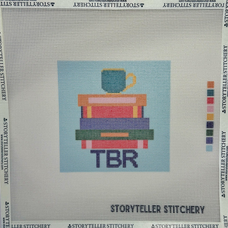 Tbr List - Modern Needlepoint Kit - Storyteller Stitchery