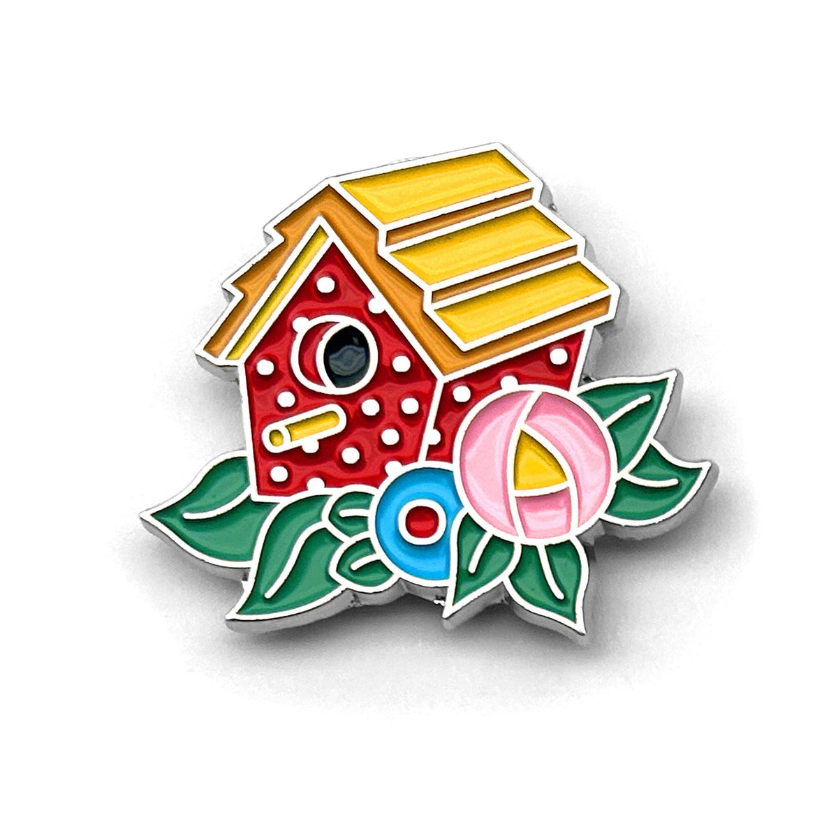 Mary Englebreit Birdhouse Needle Minder