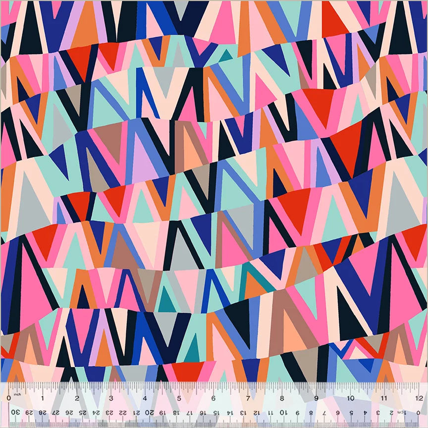 Kaleidoscope - Wavelength in Majorelle Blue - Annabelle Wrigley