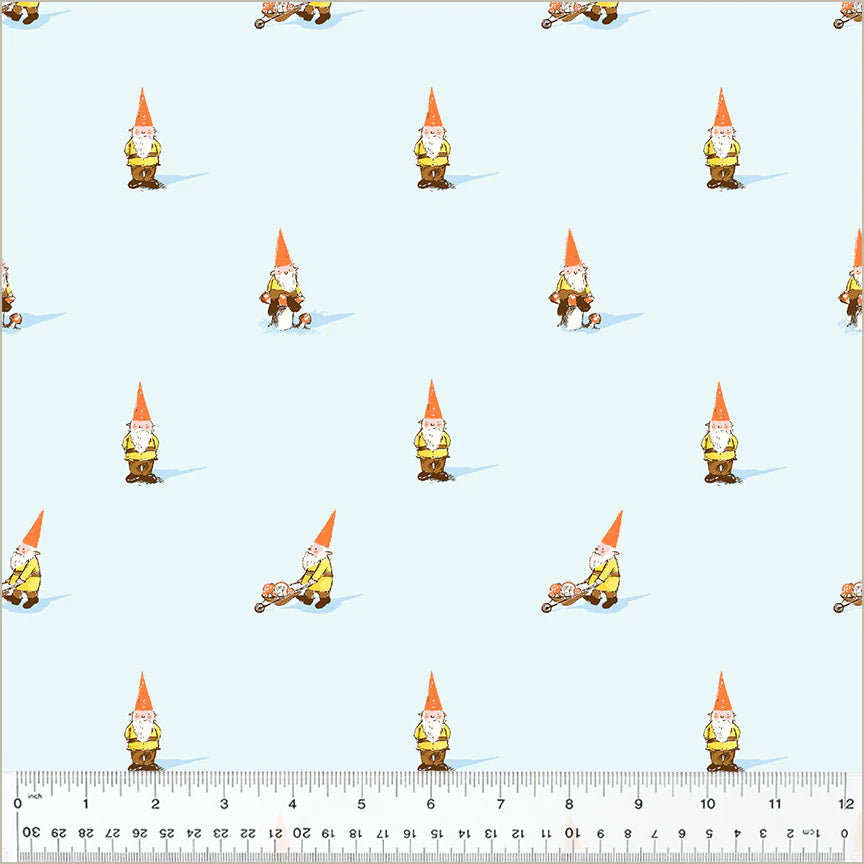 Studio Edit - Gnomes in Blue - Heather Ross
