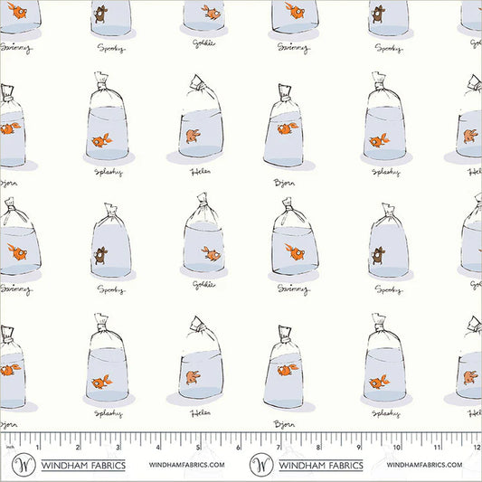 Heather Ross Favorites - Goldfish in Bags - Heather Ross